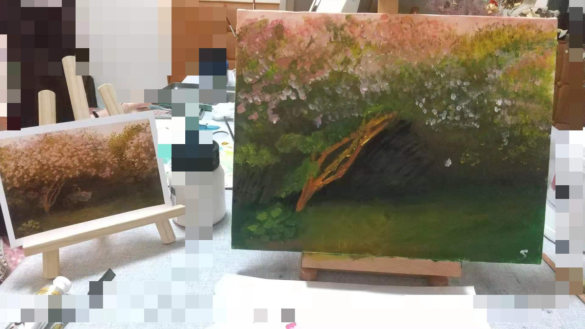 Lilac Bush, Grey Weather』 | Kube.Art